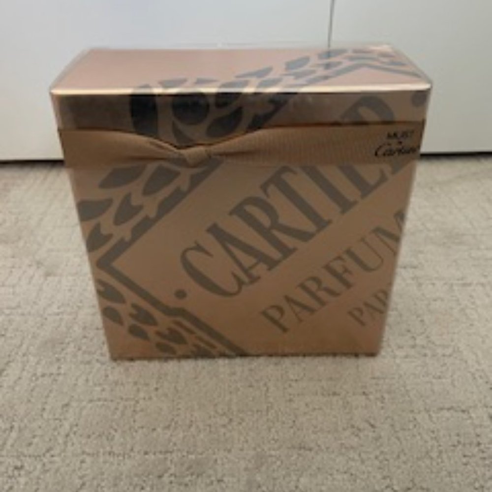 Cartier Must Perfume + Lotion 2 pc Set - NEW in damaged box